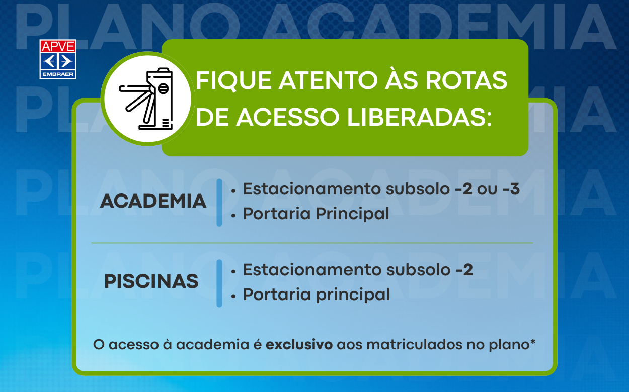 Acesso às piscinas muda com nova etapa da Academia. Confira!