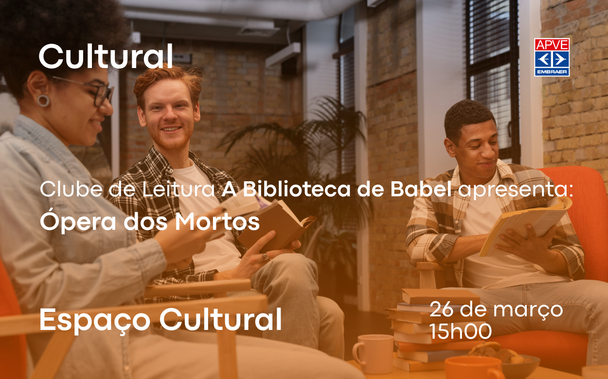 Clube da Leitura de março debate Ópera dos mortos de utran Dourado
