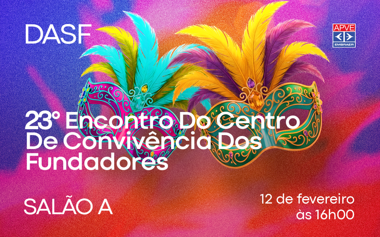 Centro de Convivência dos Fundadores abre 2026 com Encontro especial de Carnaval