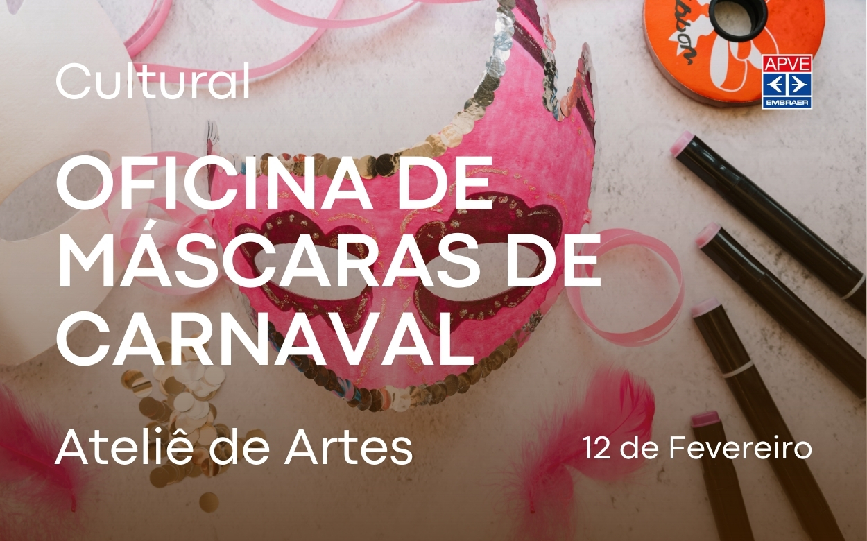 OFICINA GRATUITA DE MÁSCARAS DE CARNAVAL