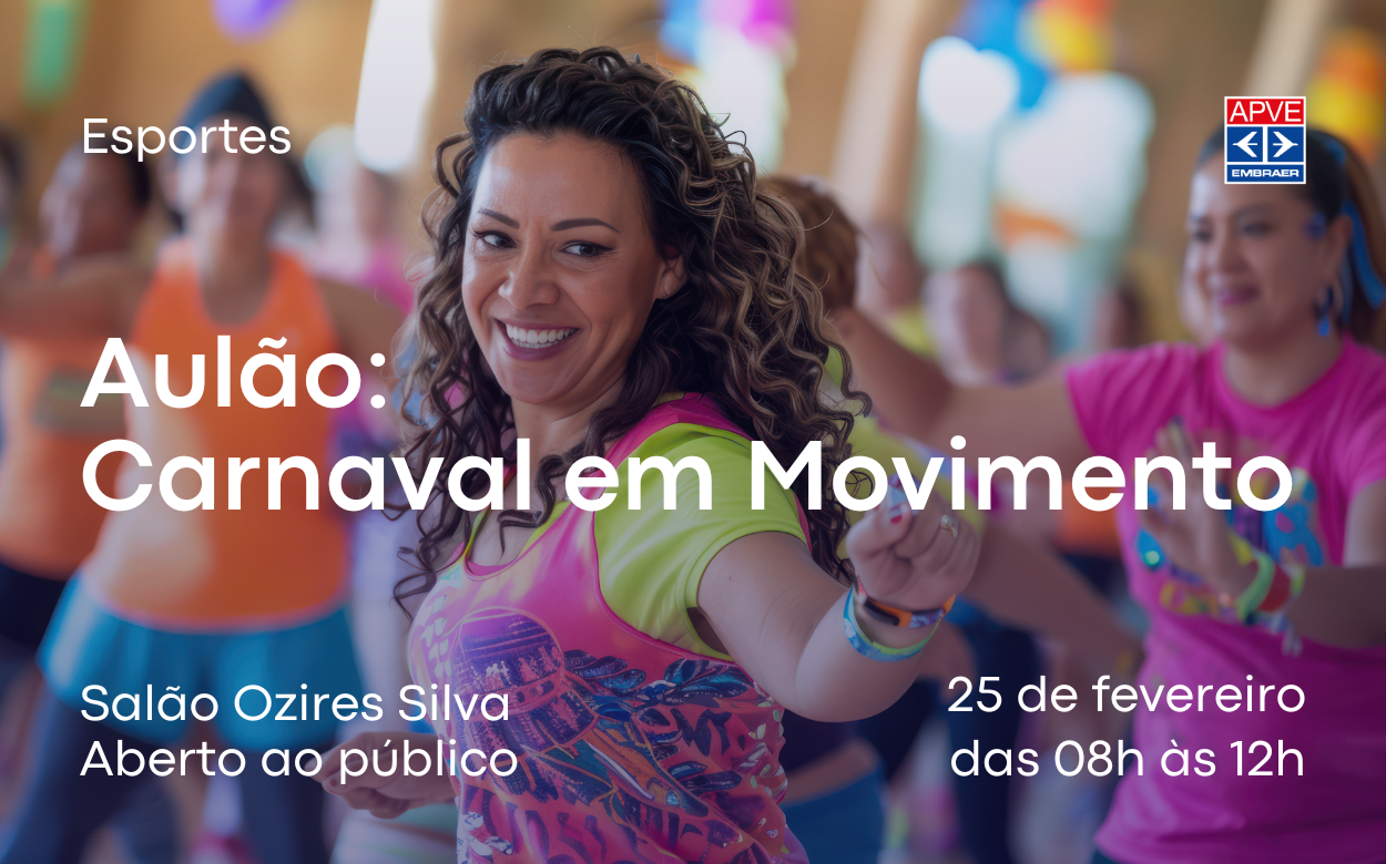 Aulão Especial de Carnaval reúne movimento, energia e bem-estar na APVE