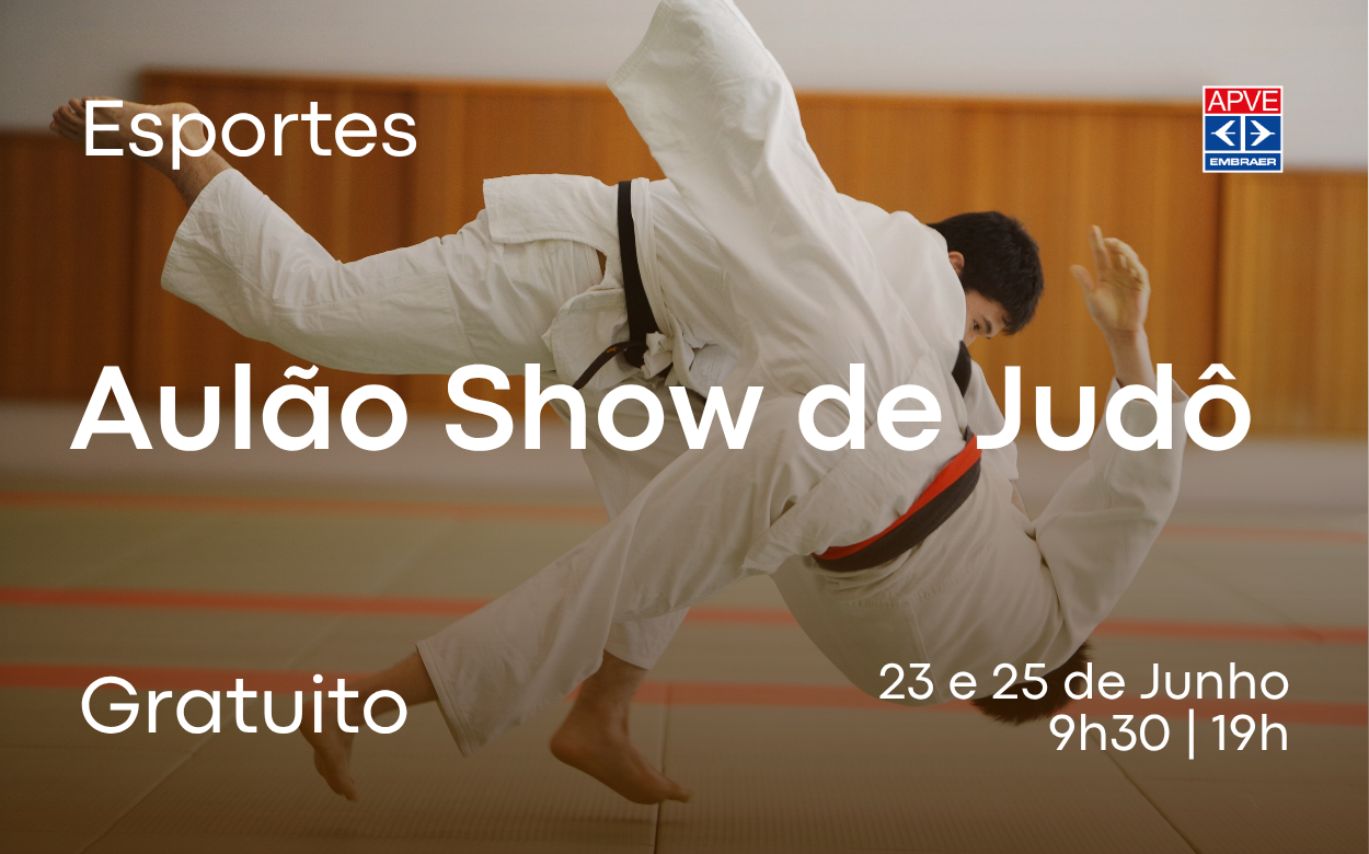 Nova modalidade na APVE: Judô!