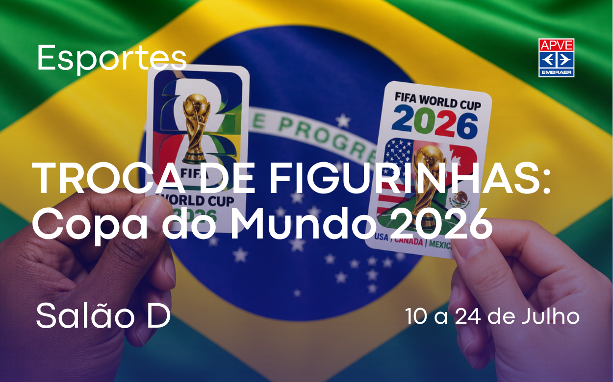 Participe do Encontro de Troca de Figurinhas da Copa do Mundo 2026