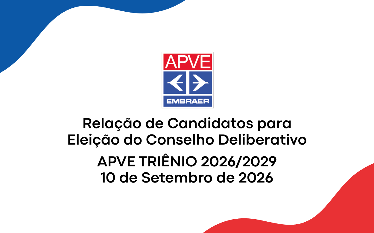Relação de Candidatos para Eleição do Conselho Deliberativo APVE 2026