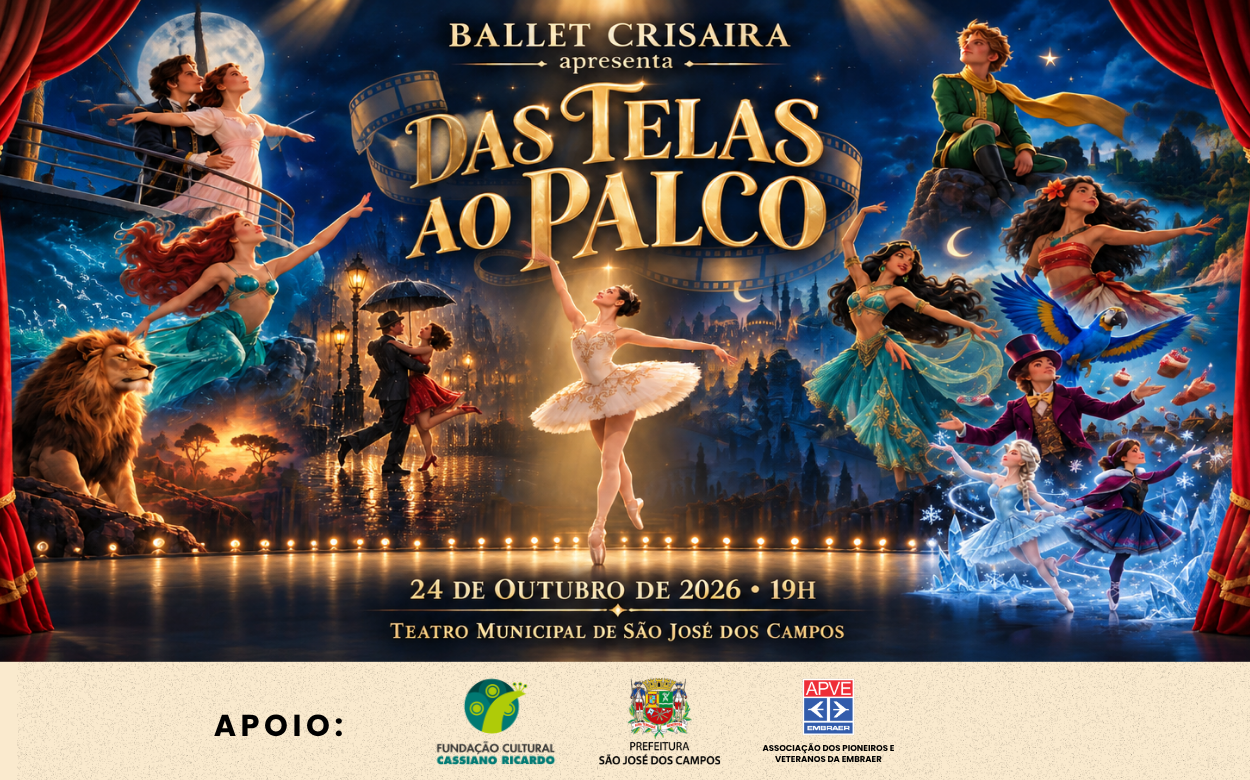 Das Telas ao Palco: uma noite de magia, dança e emoção